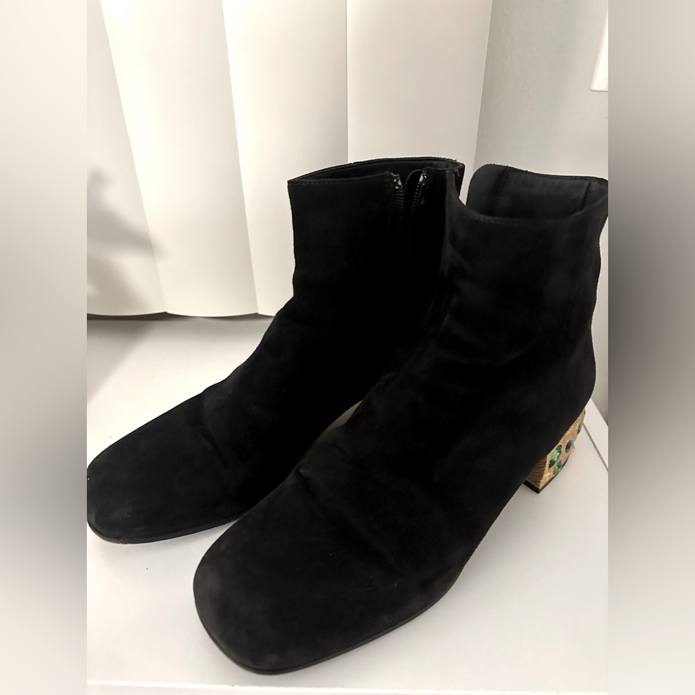 PRADA Suede Booties / Size 36